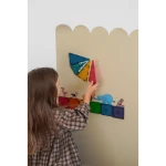 Wielofunkcyjna naklejka ścienna - fala MAT / Tiny A'Wall