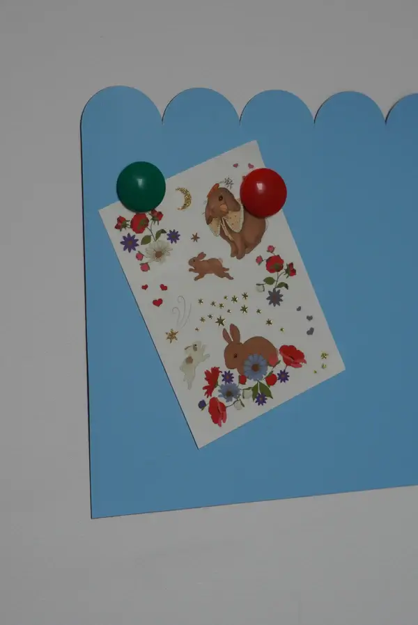 Wielofunkcyjna naklejka ścienna - fala MAT / Tiny A'Wall
