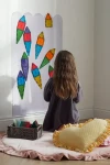 Wielofunkcyjna naklejka ścienna - fala MAT / Tiny A'Wall