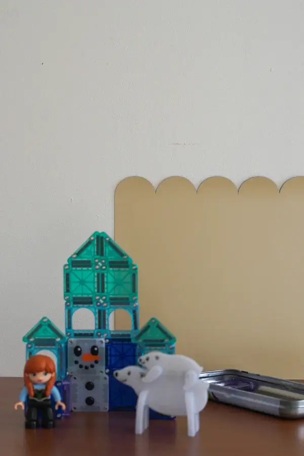 Wielofunkcyjna naklejka ścienna - fala MINI / Tiny A'Wall