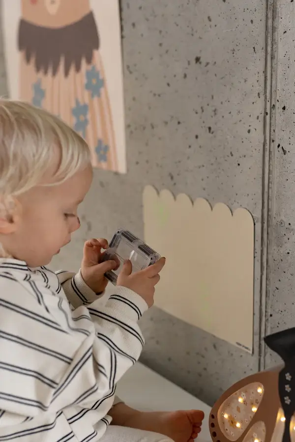 Wielofunkcyjna naklejka ścienna - fala MINI / Tiny A'Wall