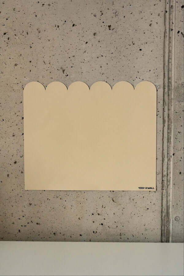 Wielofunkcyjna naklejka ścienna - fala MINI / Tiny A'Wall