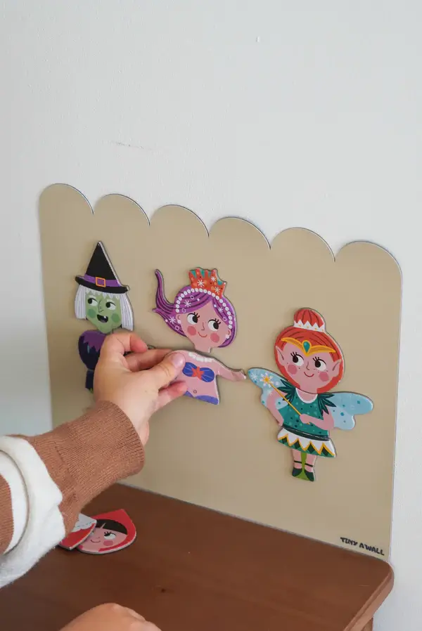 Wielofunkcyjna naklejka ścienna - fala MINI / Tiny A'Wall