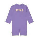 Kombinezon do pływania z długim rękawem UV60 Splash & Fun - Ice cream Purple / Lassig
