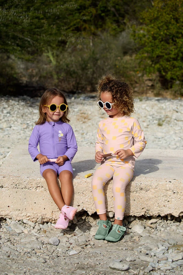 Kombinezon do pływania z długim rękawem UV60 Splash & Fun - Ice cream Purple / Lassig