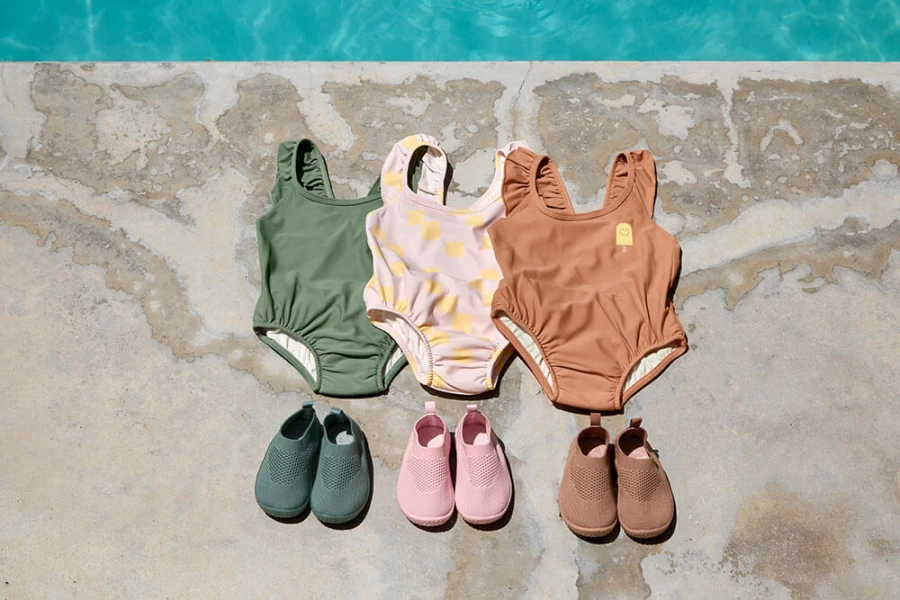 Strój kąpielowy dziecięcy Splash & Fun - Green / Lassig