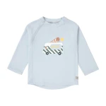 Koszulka do pływania z długim rękawem przeciwsłoneczna UV60 Splash & Fun Ice Cream Truck - illusion blue / Lassig