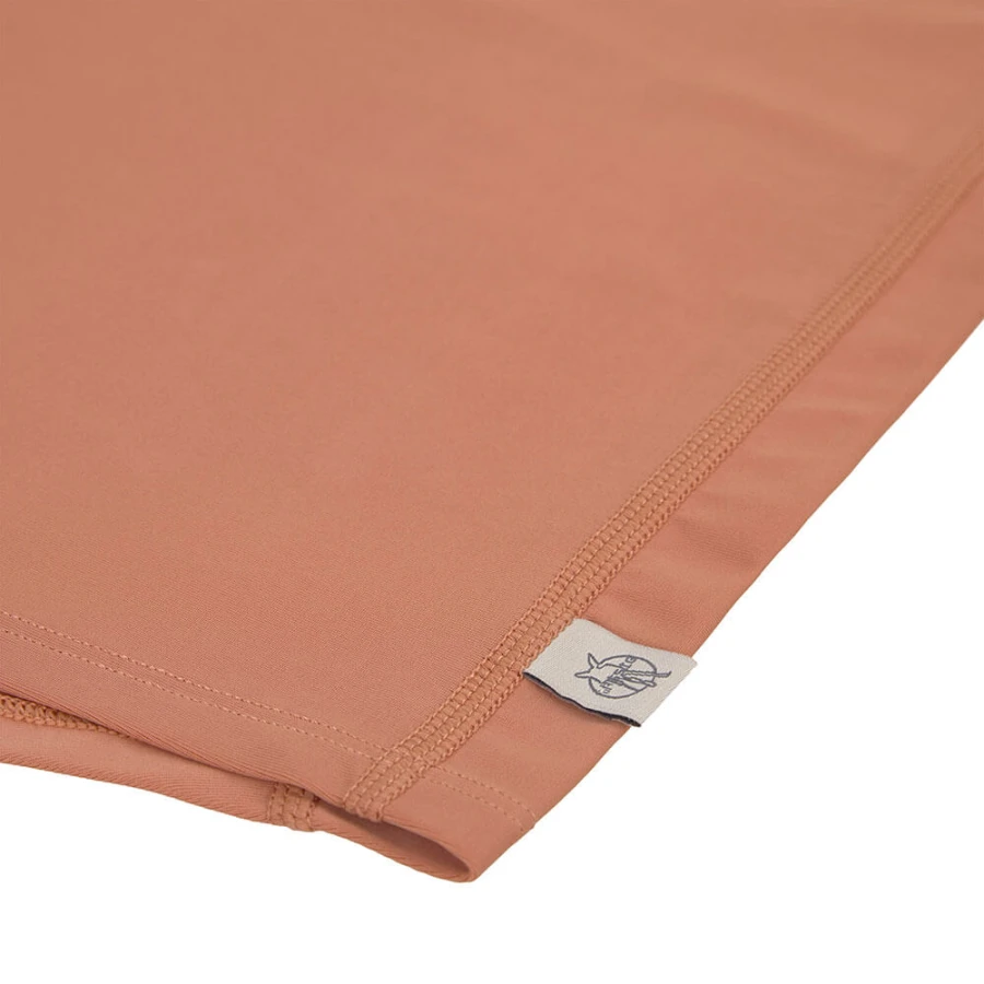 Koszulka do pływania z krótkim rękawem przeciwsłoneczna UV60 Splash & Fun - Clay / Lassig