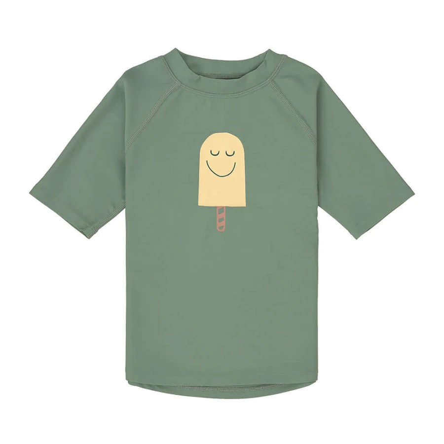 Koszulka do pływania z krótkim rękawem przeciwsłoneczna UV60 Splash & Fun - Popsicle green / Lassig