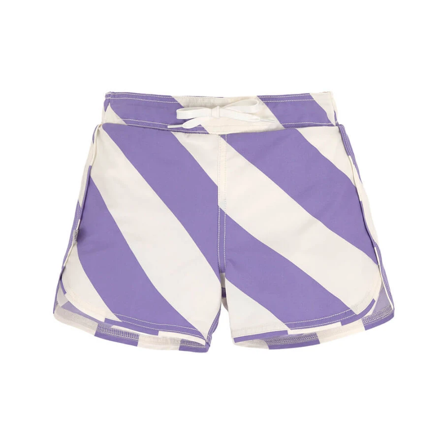 Szorty kąpielowe Splash & Fun Stripes Purple - Sea Salt / Lassig