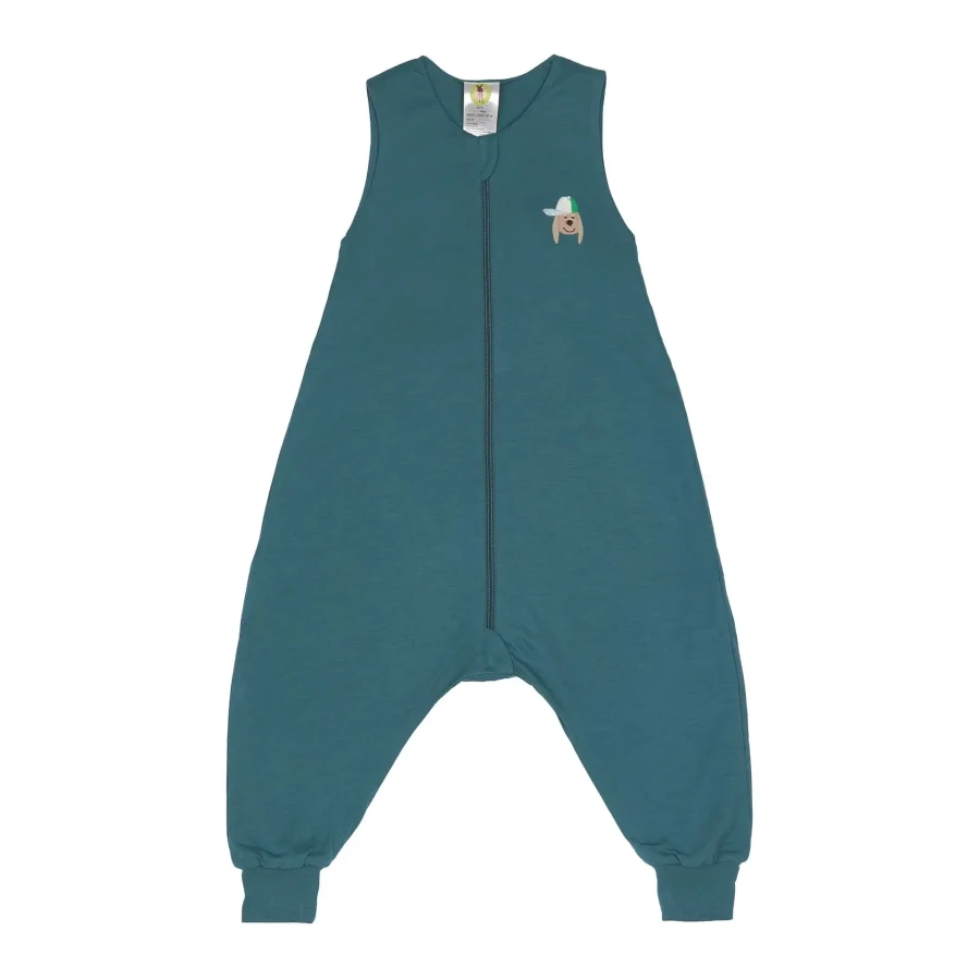 Śpiworek z nogawkami 0,5 TOG - Dog, Teal Green / Lassig