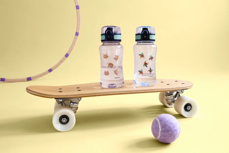 Butelka, bidon tritanowy Tiny Team - Dog, 420ml / Lassig