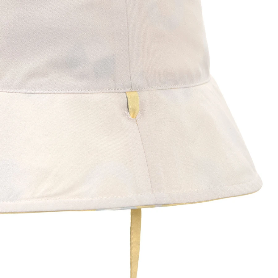 Kapelusz z filtrem UV80 z osłoną karku Splash & Fun Ring - pale yellow / Lassig