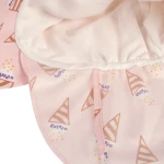 Kapelusz z filtrem UV80 z ochroną karku Splash & Fun Ice Cream - pale pink / Lassig