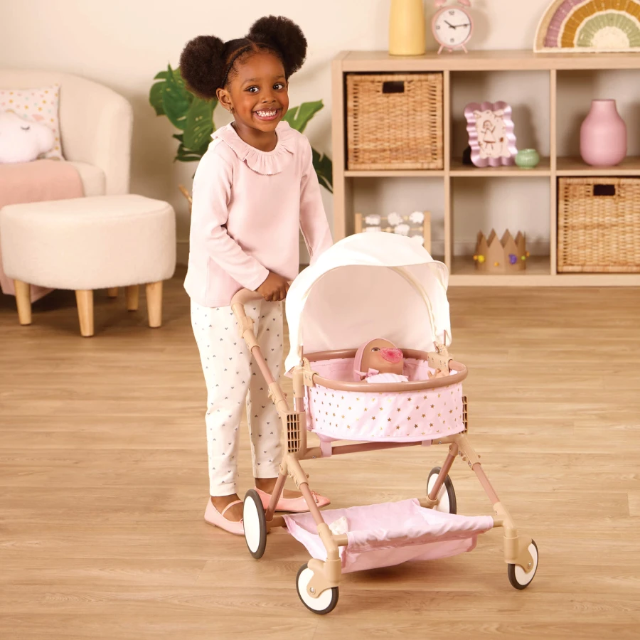 Podwójny głęboki WÓZEK dla lalek / LullaBaby