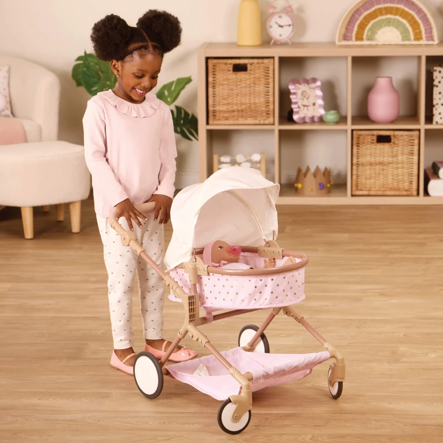 Podwójny głęboki WÓZEK dla lalek / LullaBaby