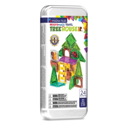 Klocki Magnetyczne Travel Treehouse 24 el. / Magna-Tiles