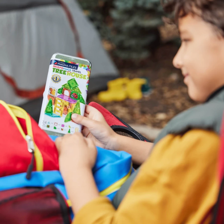 Klocki Magnetyczne Travel Treehouse 24 el. / Magna-Tiles