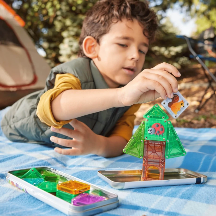 Klocki Magnetyczne Travel Treehouse 24 el. / Magna-Tiles