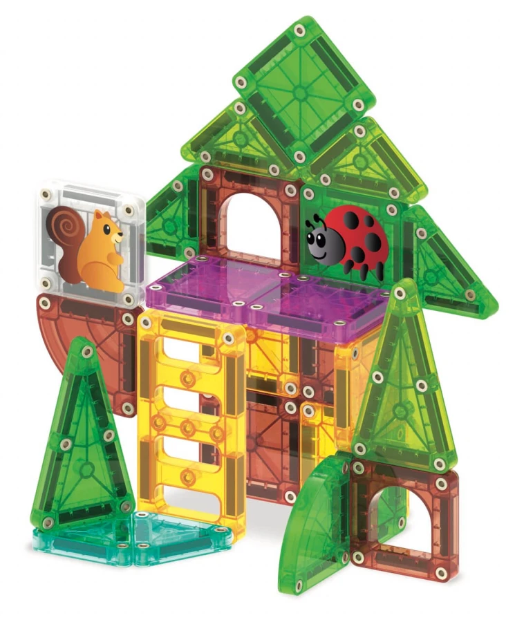 Klocki Magnetyczne Travel Treehouse 24 el. / Magna-Tiles