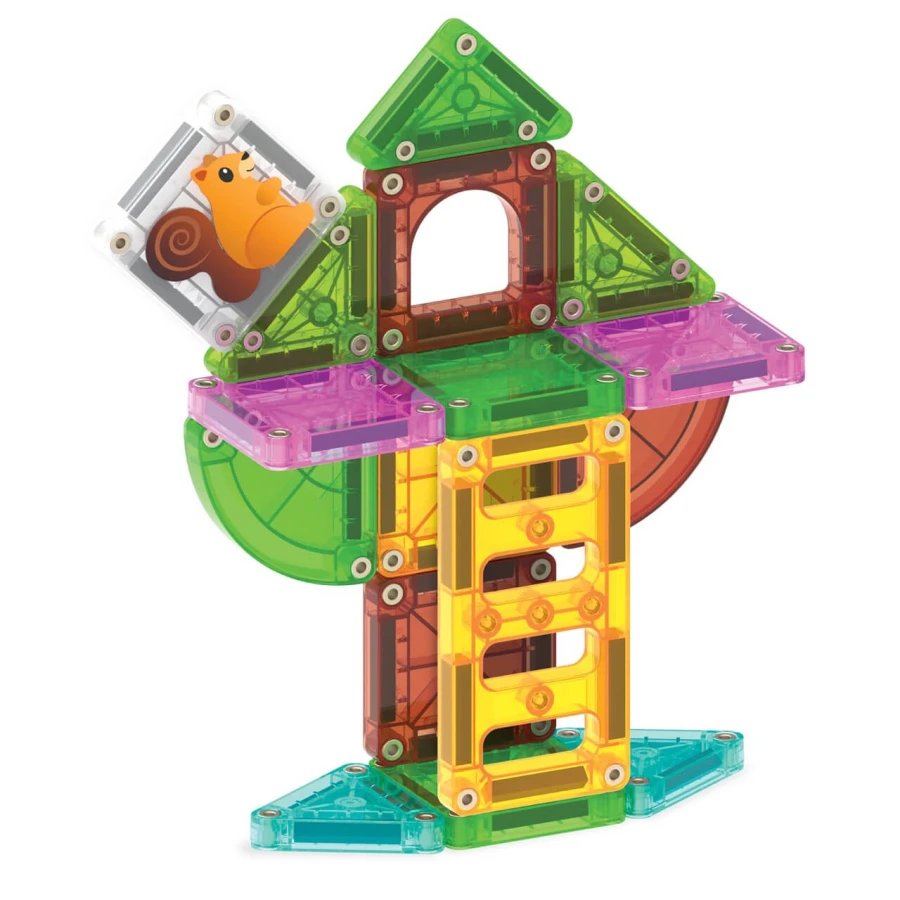 Klocki Magnetyczne Travel Treehouse 24 el. / Magna-Tiles