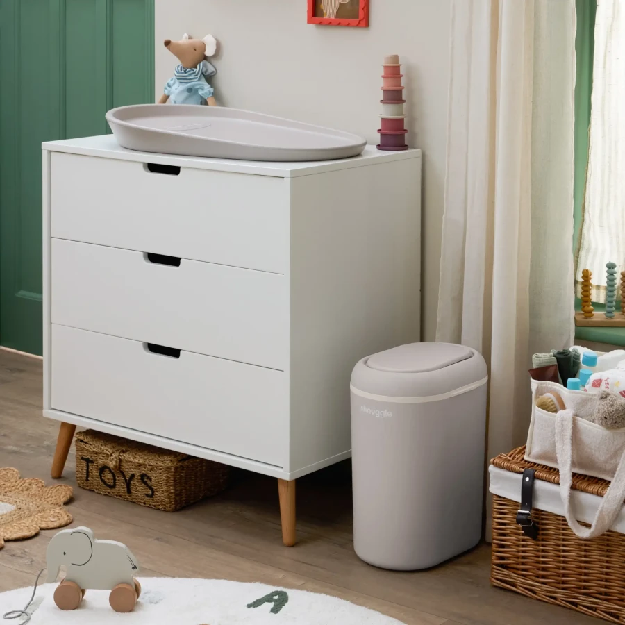 Kosz na pieluchy Eco-Touch Taupe / Shnuggle