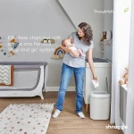 Kosz na pieluchy Eco-Touch Taupe / Shnuggle