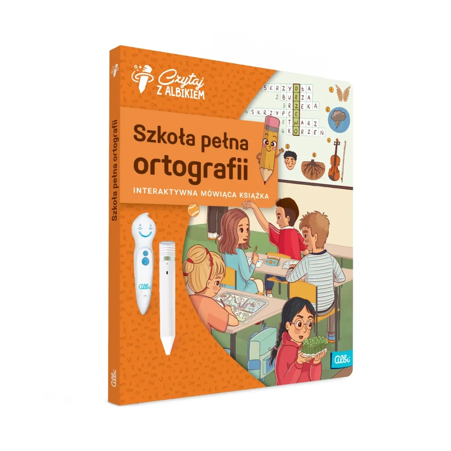 Książka Szkoła pełna ortografii 6+ / Czytaj z Albikiem