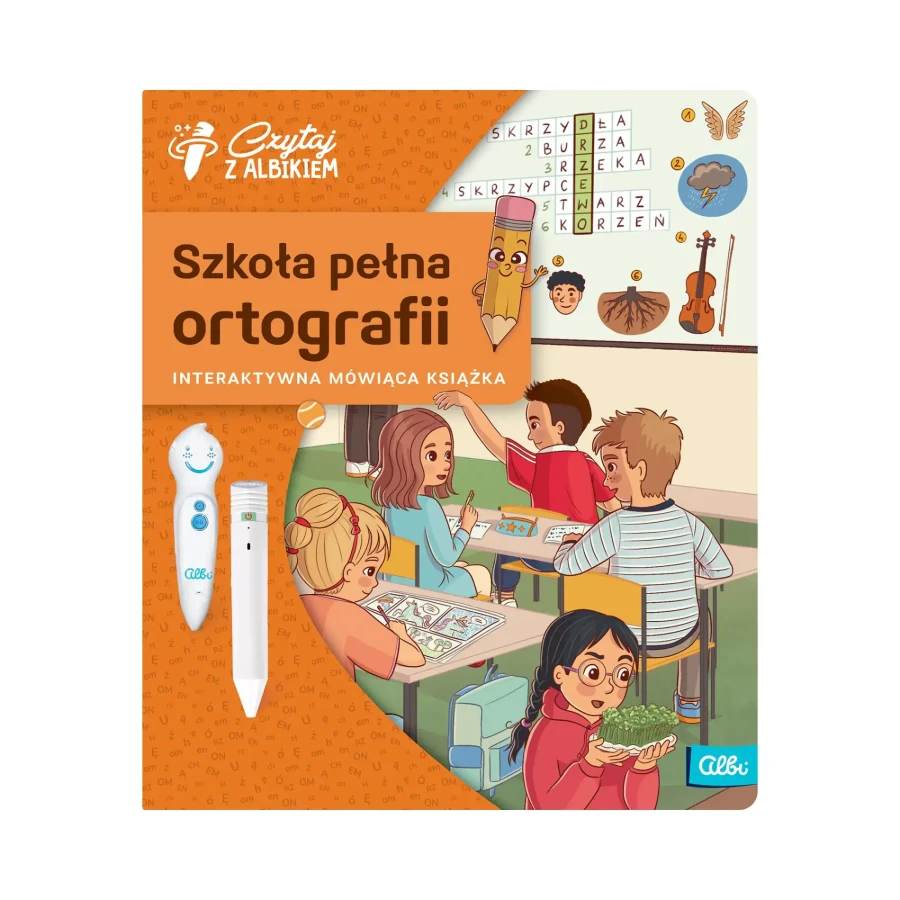 Książka Szkoła pełna ortografii 6+ / Czytaj z Albikiem
