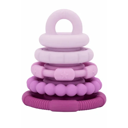 Silikonowa wieża gryzak Raspberry / Jellystone