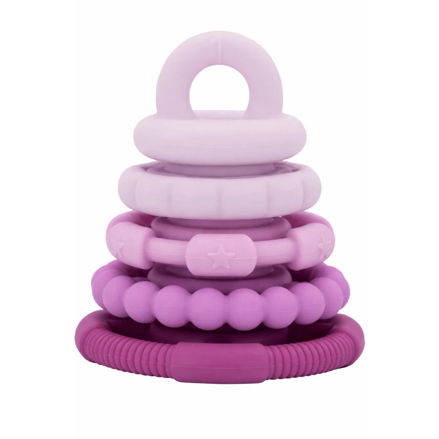 Silikonowa wieża gryzak Raspberry / Jellystone