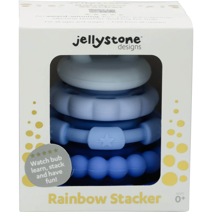 Silikonowa wieża gryzak Blueberry / Jellystone