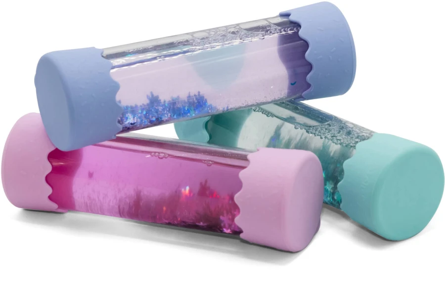 Sensoryczna butelka dla niemowląt SOFT PINK / Jellystone