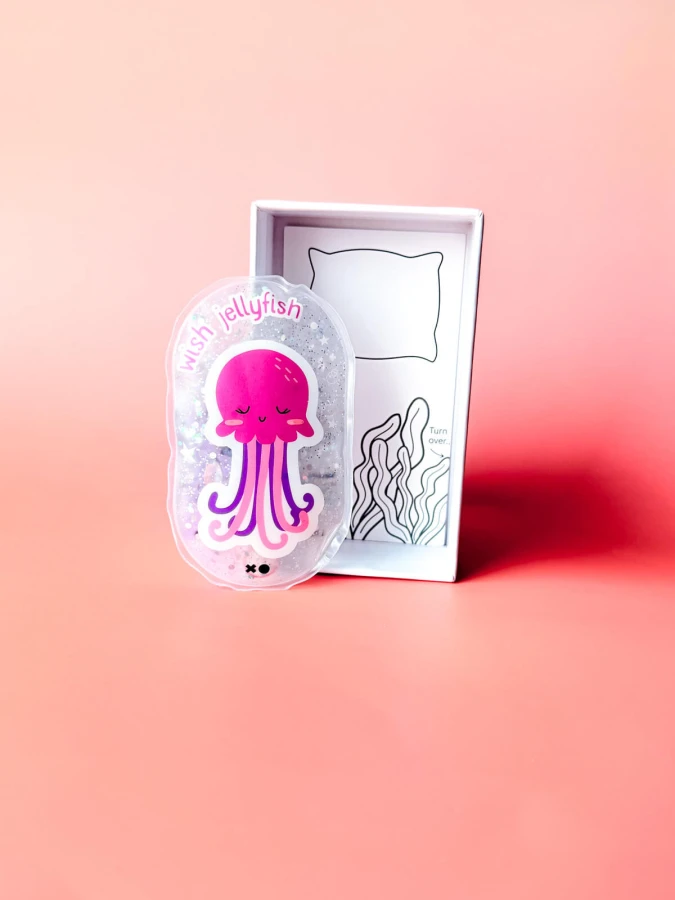 Gniotek sensoryczny Wish Jellyfish meduza - różowa / Jellystone