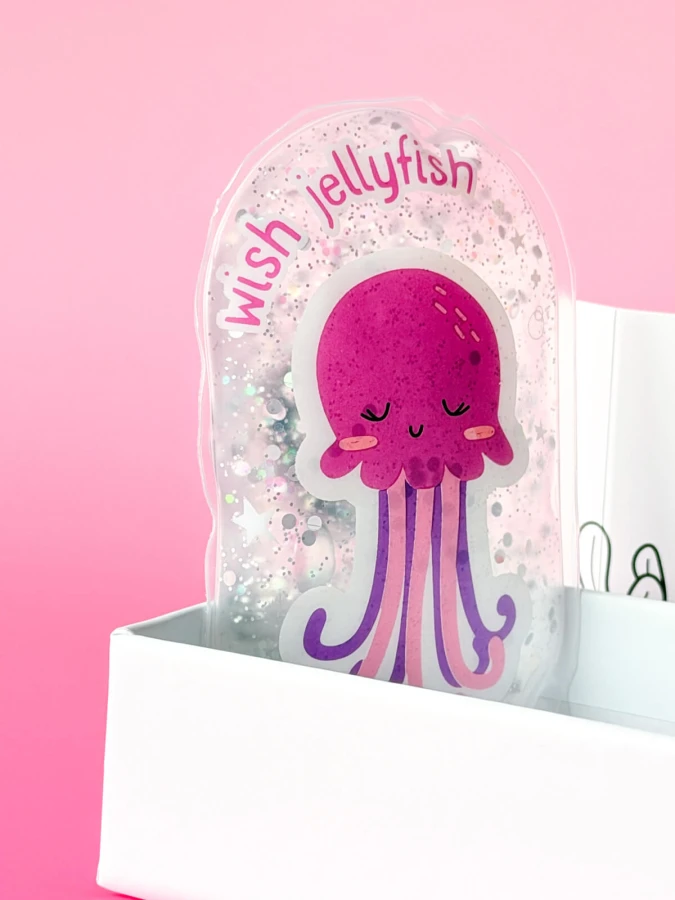 Gniotek sensoryczny Wish Jellyfish meduza - różowa / Jellystone