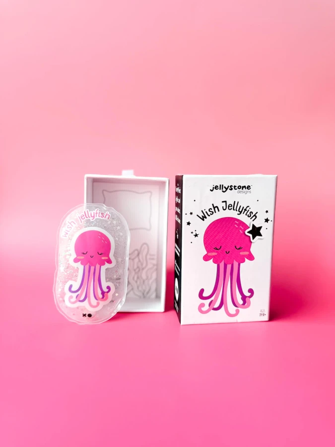 Gniotek sensoryczny Wish Jellyfish meduza - różowa / Jellystone