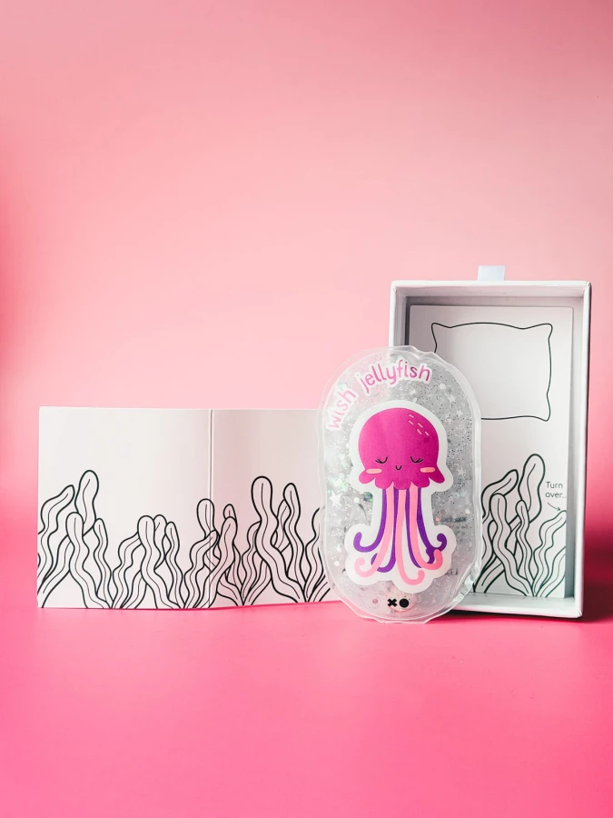 Gniotek sensoryczny Wish Jellyfish meduza - różowa / Jellystone