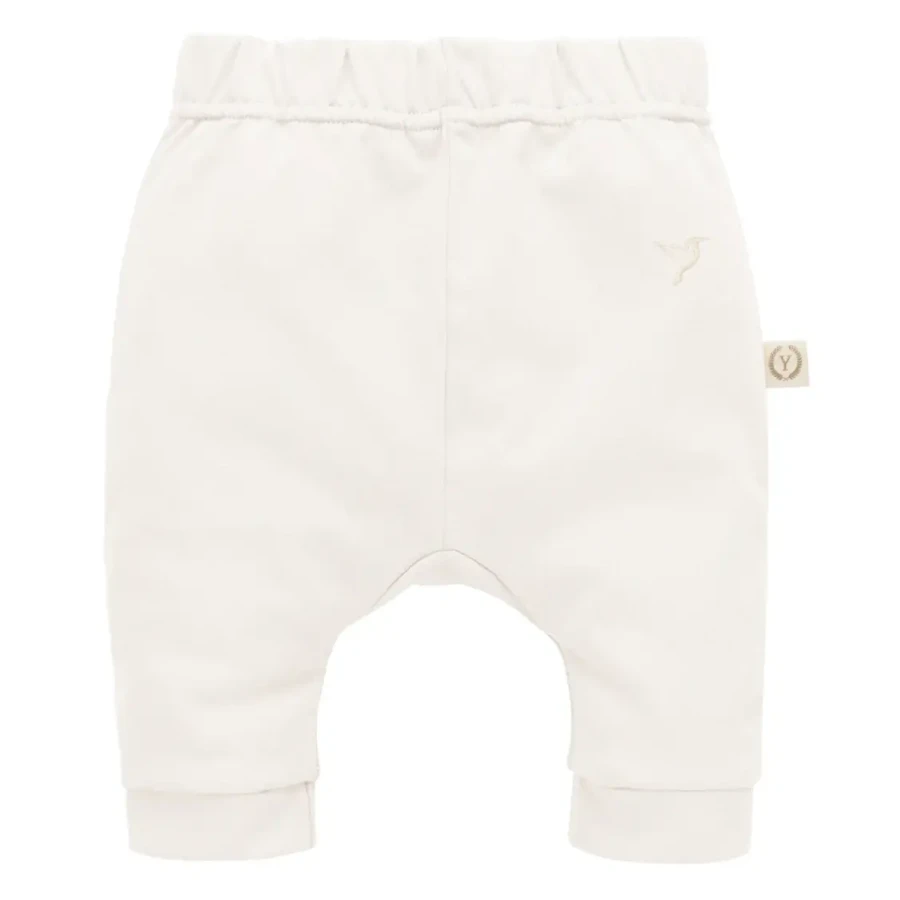 Spodnie niemowlęce organic - creamy / YOSOY