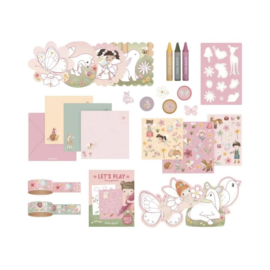 Kreatywna walizka Rosa & Friends / Little Dutch