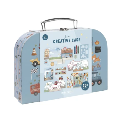 Kreatywna walizka Jim & Friends / Little Dutch