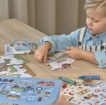 Kreatywna walizka Jim & Friends / Little Dutch