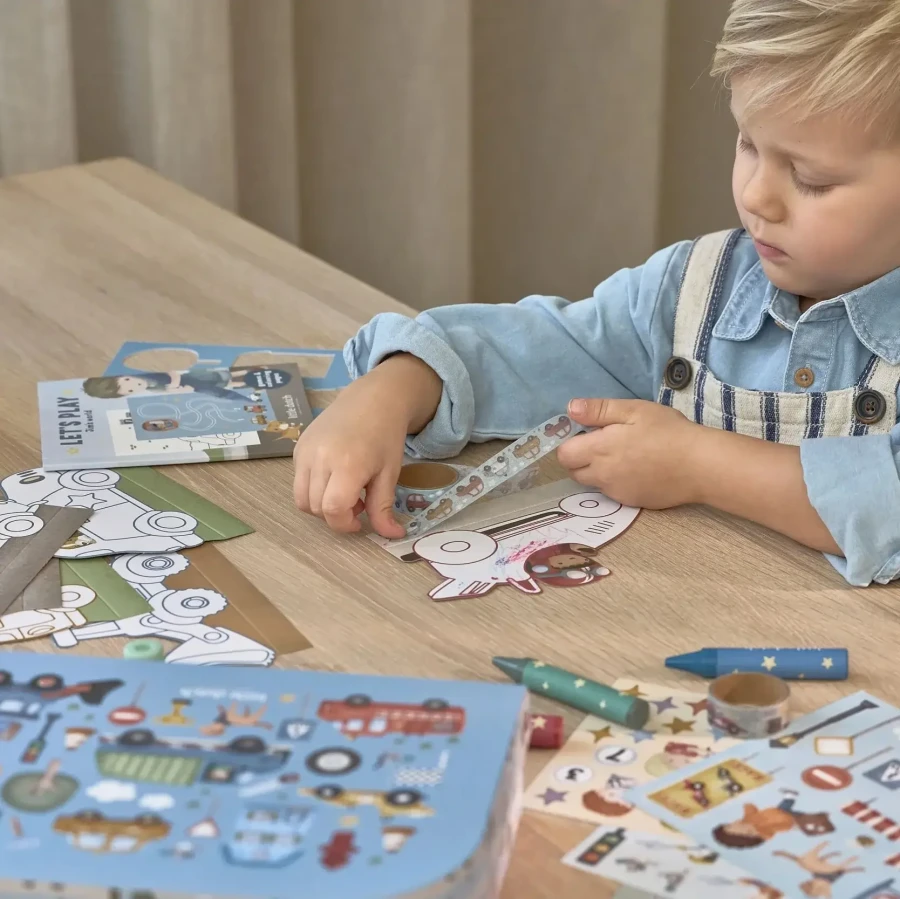 Kreatywna walizka Jim & Friends / Little Dutch