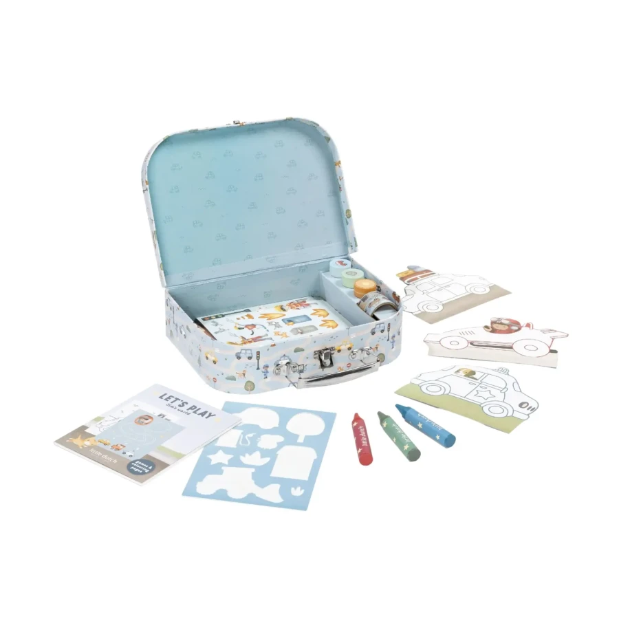 Kreatywna walizka Jim & Friends / Little Dutch