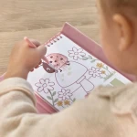 Zestaw kolorowanek wodnych Rosa & Friends / Little Dutch