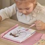 Zestaw kolorowanek wodnych Rosa & Friends / Little Dutch