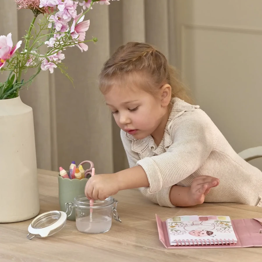 Zestaw kolorowanek wodnych Rosa & Friends / Little Dutch