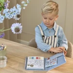 Zestaw kolorowanek wodnych Jim & Friends / Little Dutch