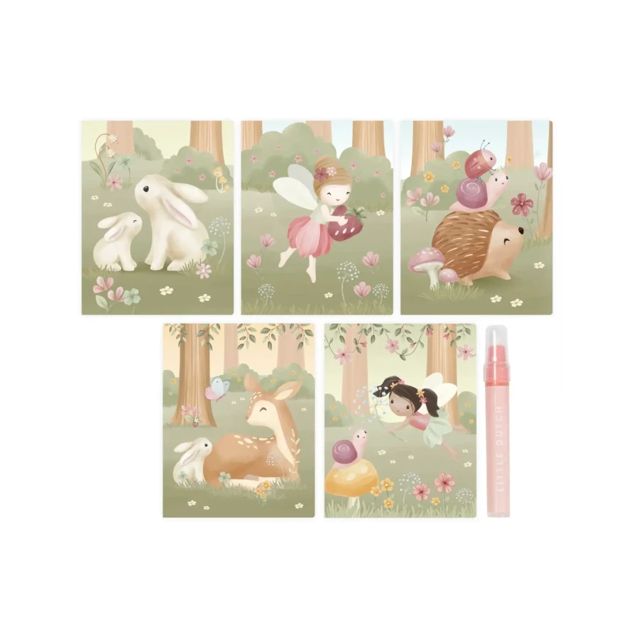 Kolorowanka wodna Rosa & Friends / Little Dutch