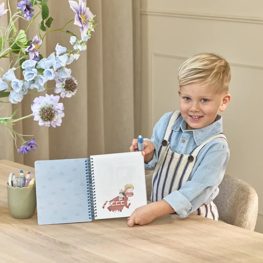 Kolorowanka wodna Jim & Friends / Little Dutch