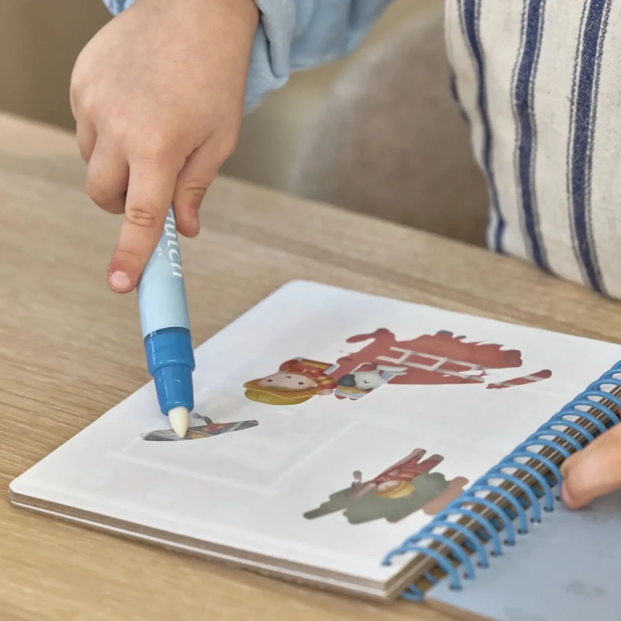 Kolorowanka wodna Jim & Friends / Little Dutch